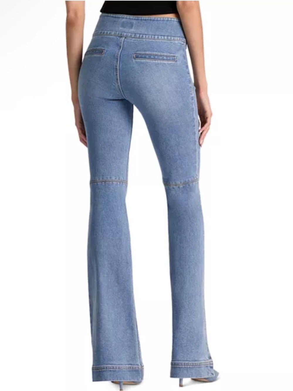 Alice + Olivia Hot Mid Rise Jeans - Picture 2 of 13
